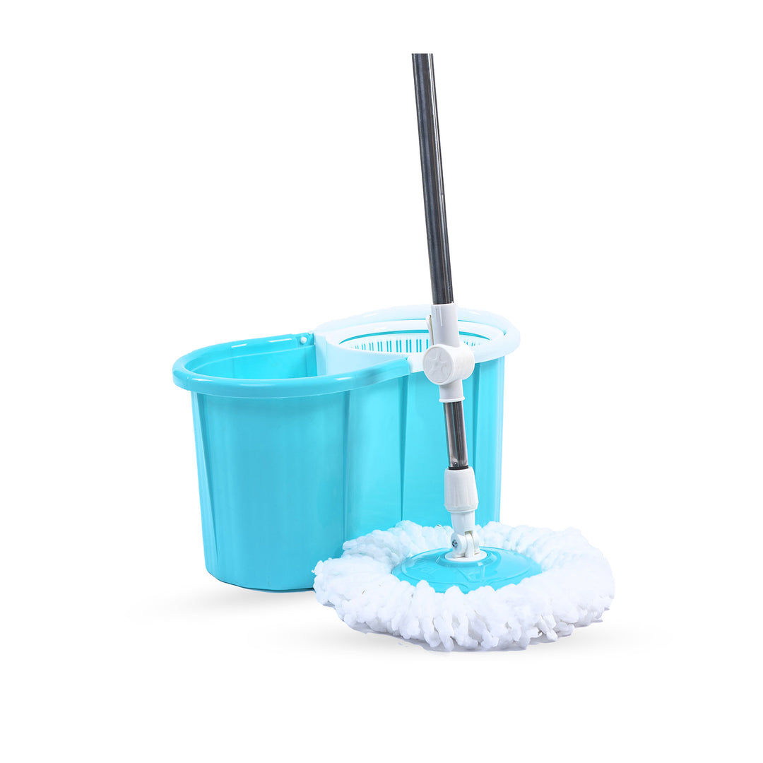 360° Rotating Microfiber Mop With Bucket