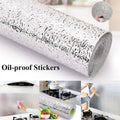 Silver Foil Oil Proof Sheet For Stove, Cabinets & Walls (60×200cm)