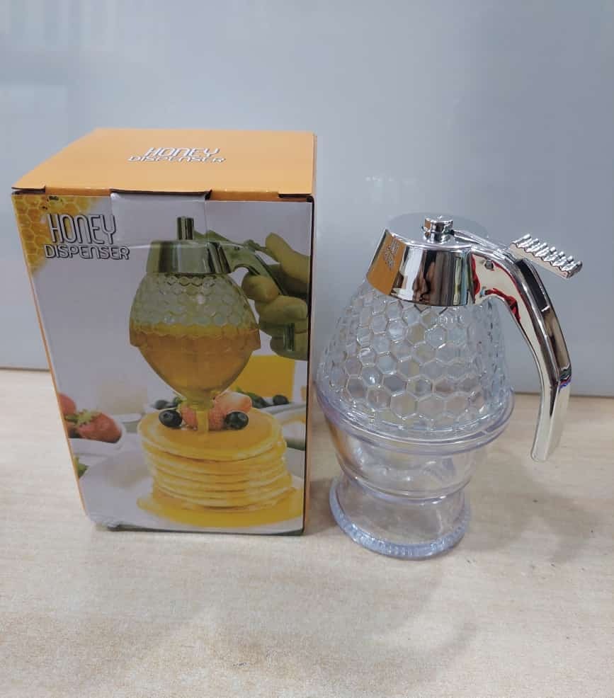 Honey Dispenser 200ML Storage Jar For Kitchen Use
