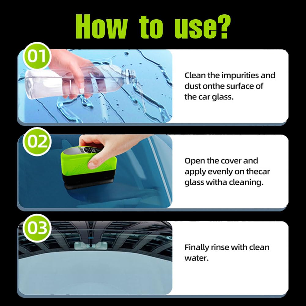 Clear Vision Glass Cleaner For Car Windows