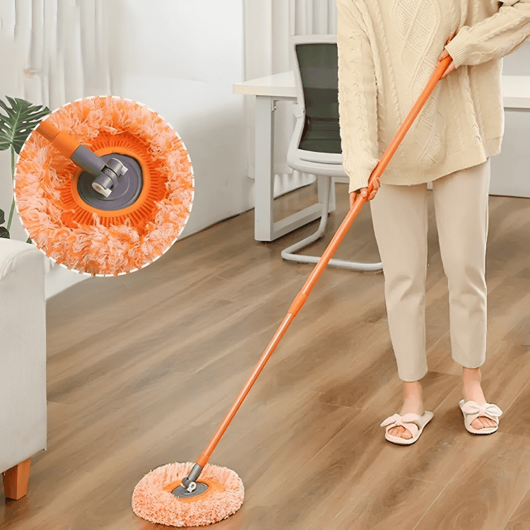 360° Rotating Microfiber Mop 10 Feet long