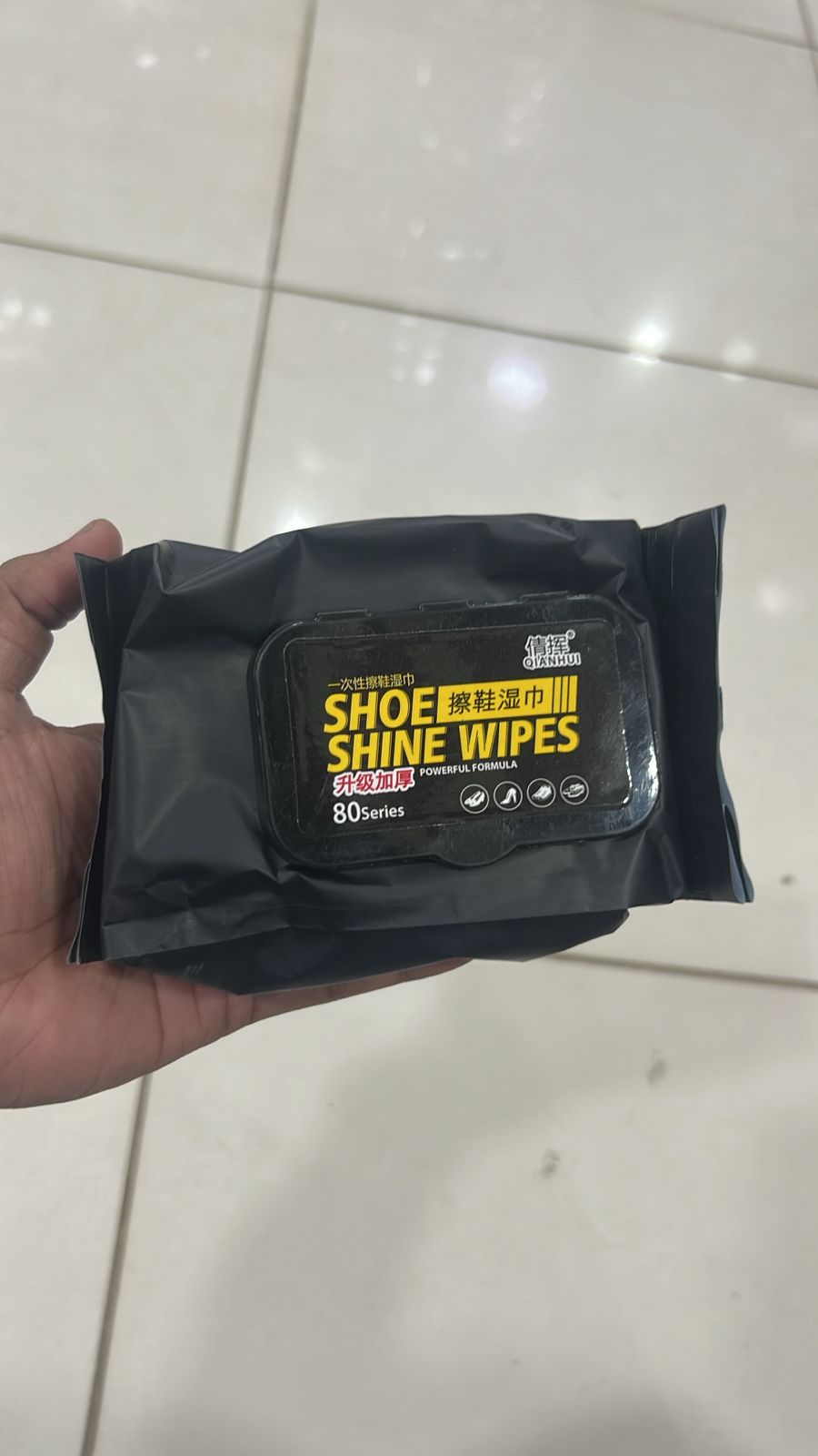 Premium Quick-Shine Shoe Cleaning Wipes (50 Pcs)