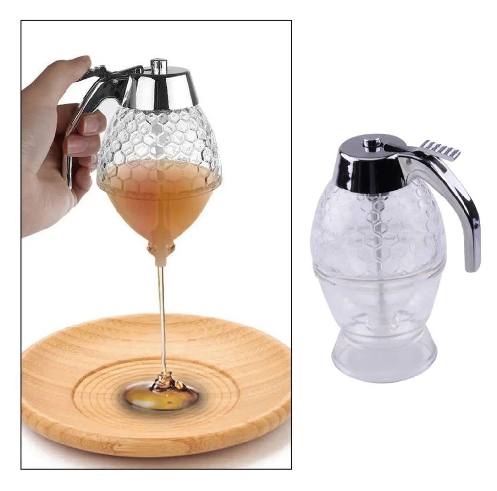 Honey Dispenser 200ML Storage Jar For Kitchen Use