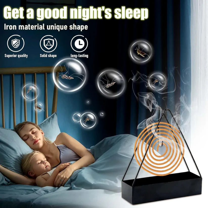 Triangle-shaped Iron Mosquito Coil Holder